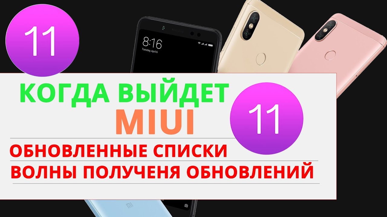 MIUI 11 WHO WILL RECEIVE THE UPDATE AND IN WHAT WAVE