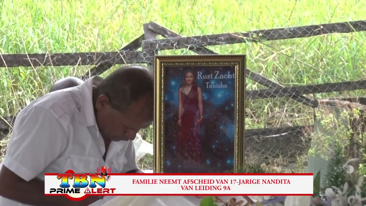 FAMILIE NEEMT AFSCHEID VAN 17 JARIGE NANDITA VAN LEIDING 9A - TBN PRIME ALERT 10 MEI 2023