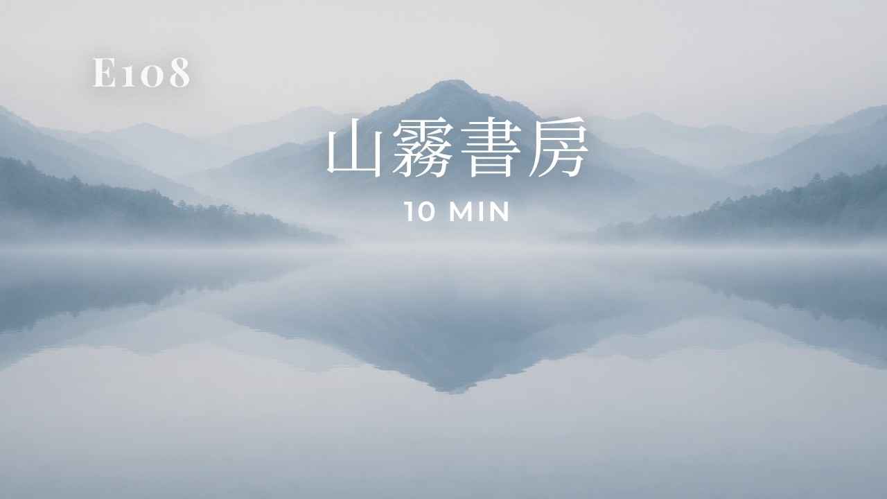 Zen Focus Guqin (10 Minutes) | Calm Study Music | 山霧書房 No.01