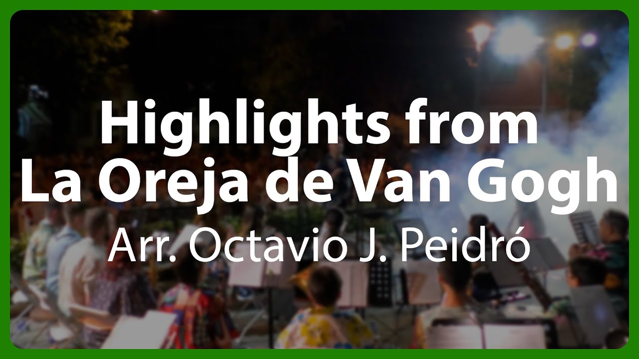 Highlights from La Oreja de Van Gogh - Arr. Octavio J. Peidró | Banda Municipal Morata de Tajuña