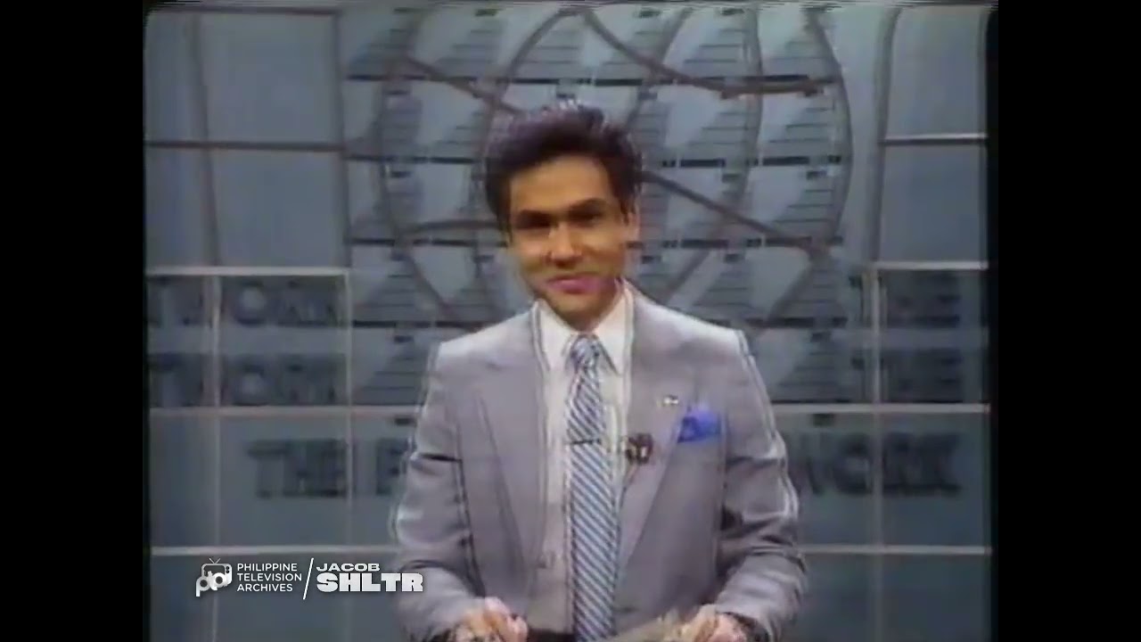 PTV - Station ID + News on Four OBB (1990)