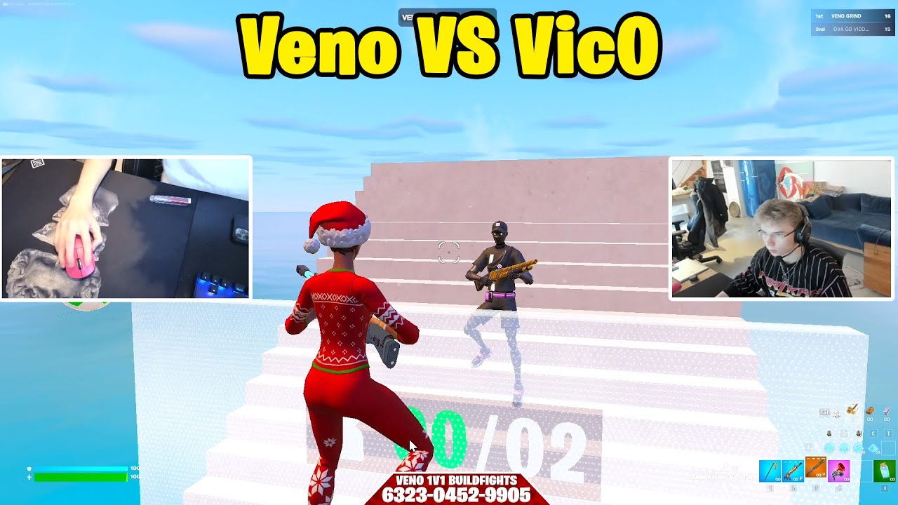 Veno VS Vic0 1v1 INSANE Buildfights