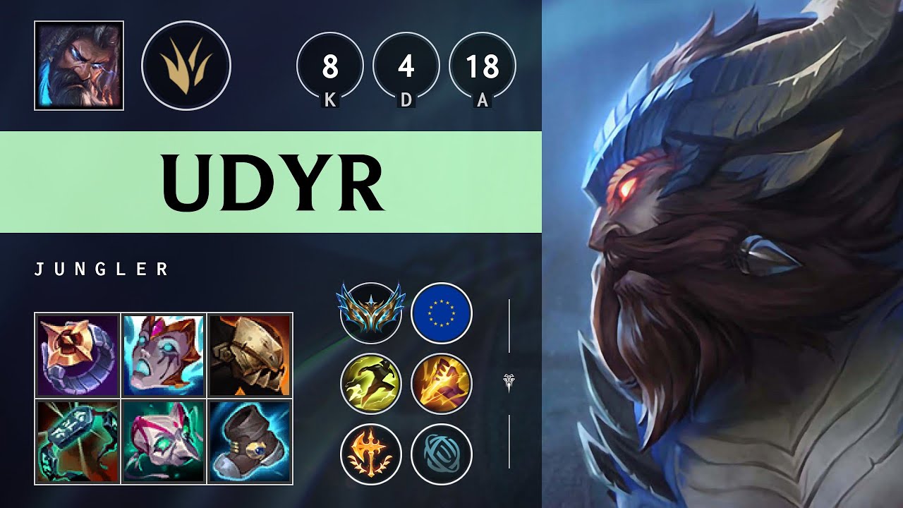 Udyr Jungle vs Shaco - EUW Challenger Patch 25.S1.2