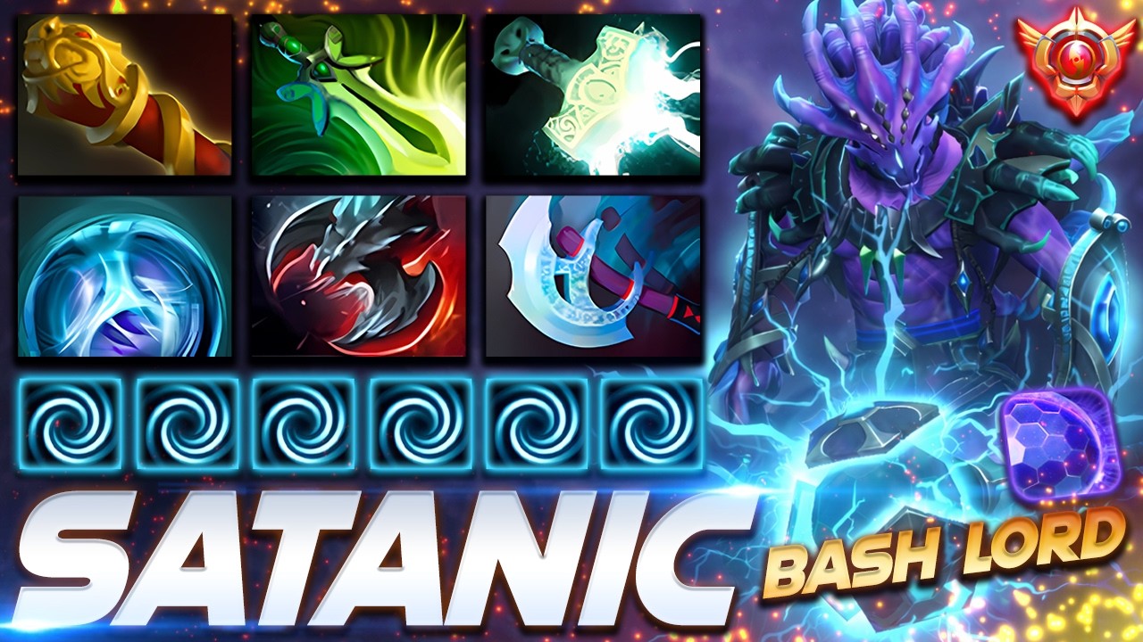 Satanic Faceless Void - BASH LORD - Dota 2 Pro Gameplay [Watch & Learn]