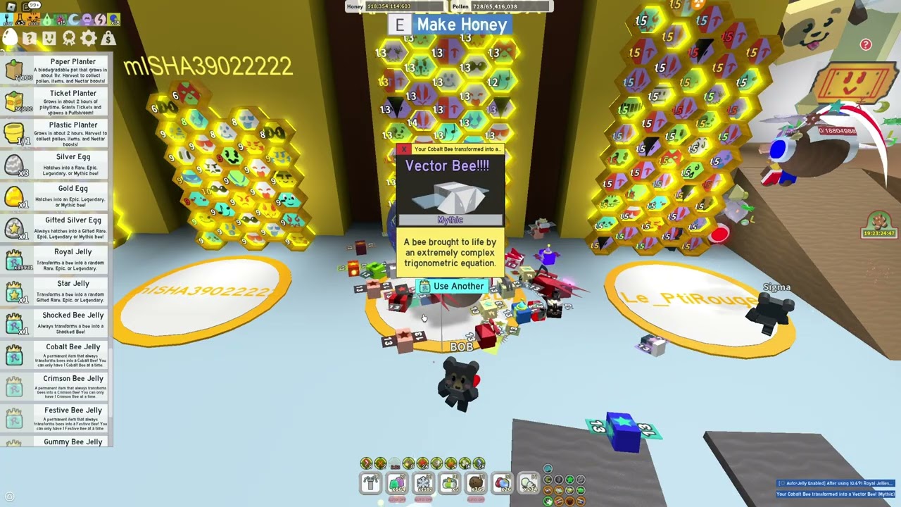 bee swarm simulator 100k royal jelly