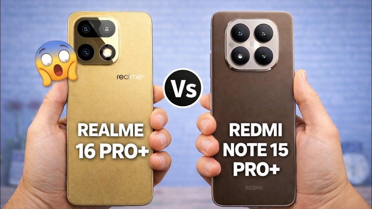 Realme 16 Pro+ vs Redmi Note 15 Pro+ ⚡ Honest Comparison & Buying Guide