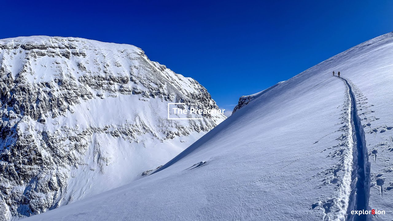 🏔️ The Preacher | A Winter Ski Ascent Across Hector Lake and the Waputik in Banff National Park