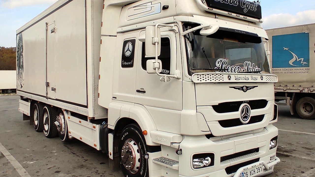 Mercedes Axor Kasa İmaj Değişikliği dijital baskı yaptık termokin kasamızı boyadık