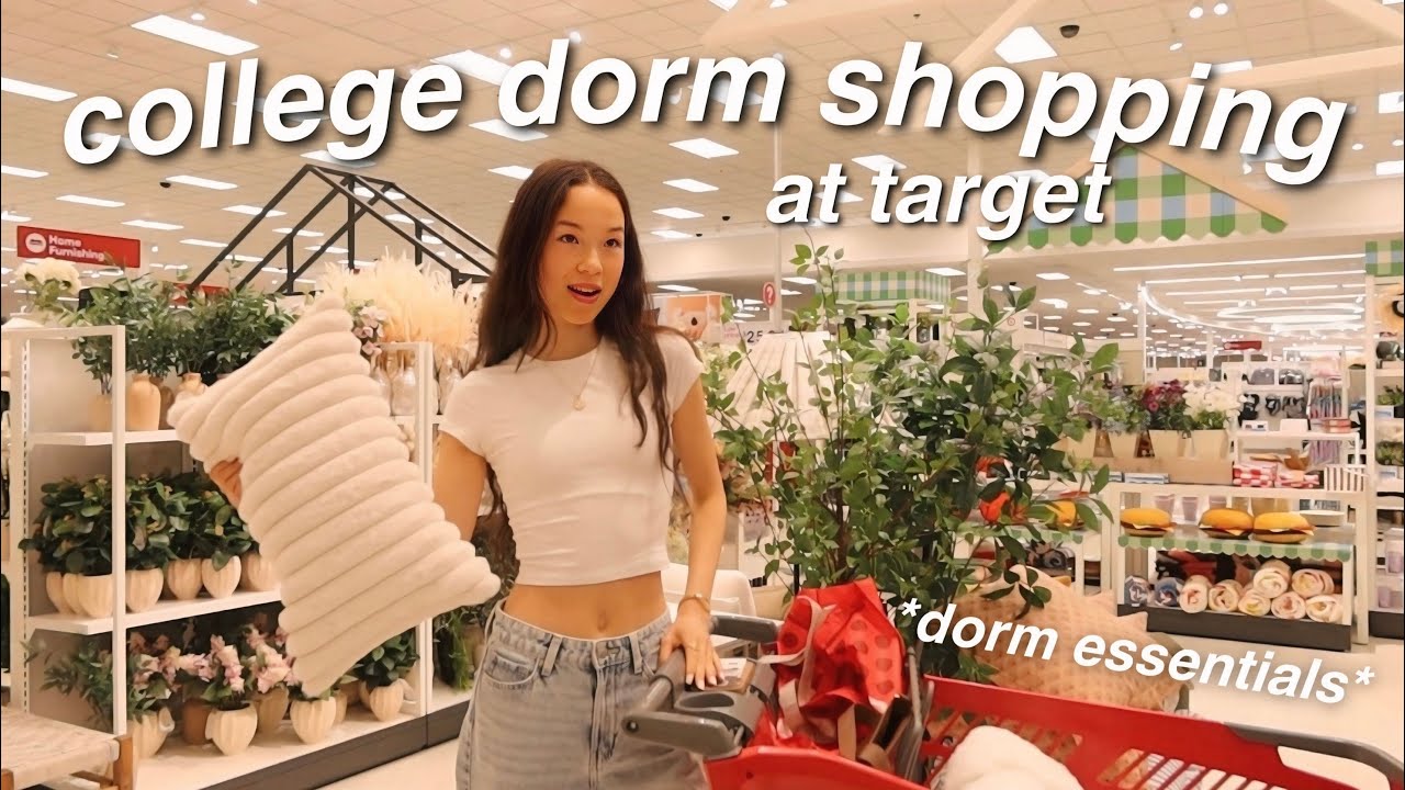 COLLEGE DORM SHOPPING!! back to school shopping at Target *college dorm essentials*