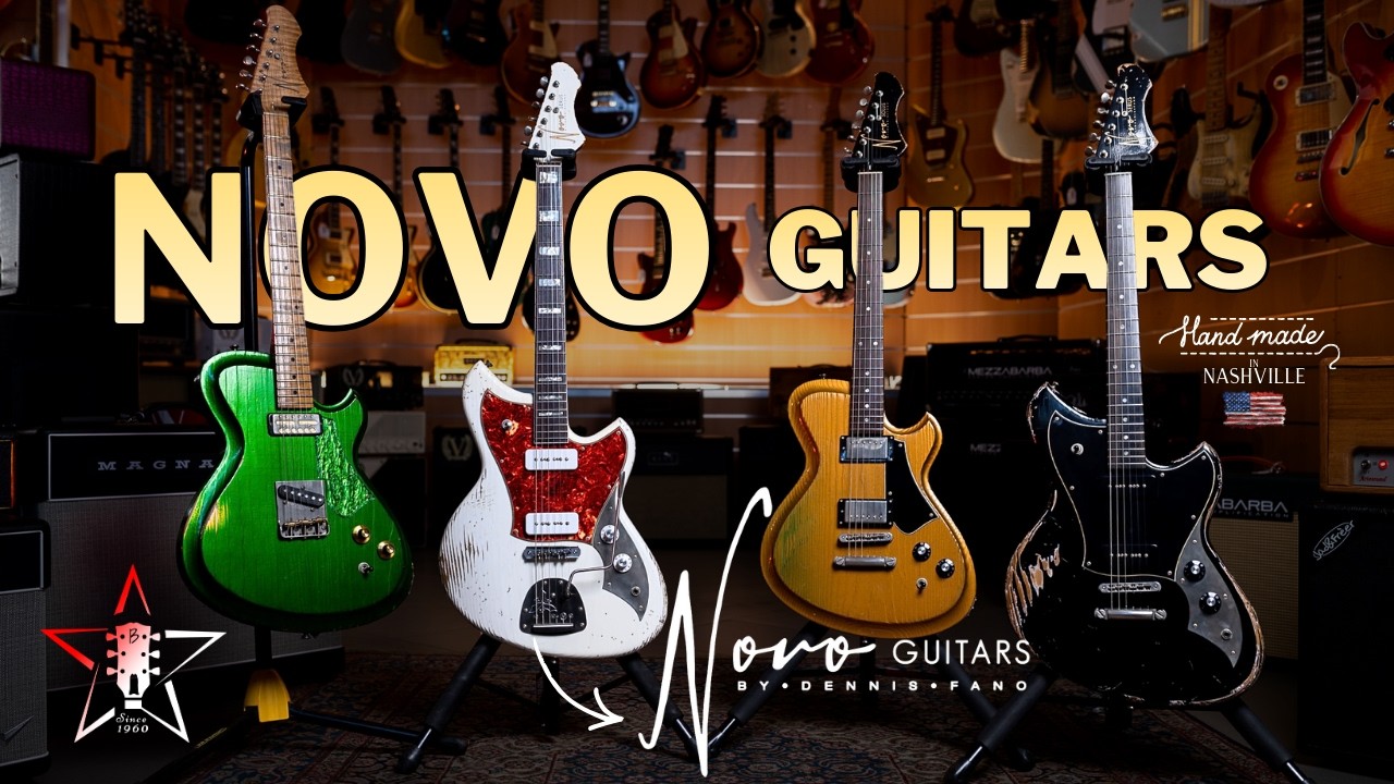NOVO Guitars - Come Suonano e Perché Tutti ne Parlano?
