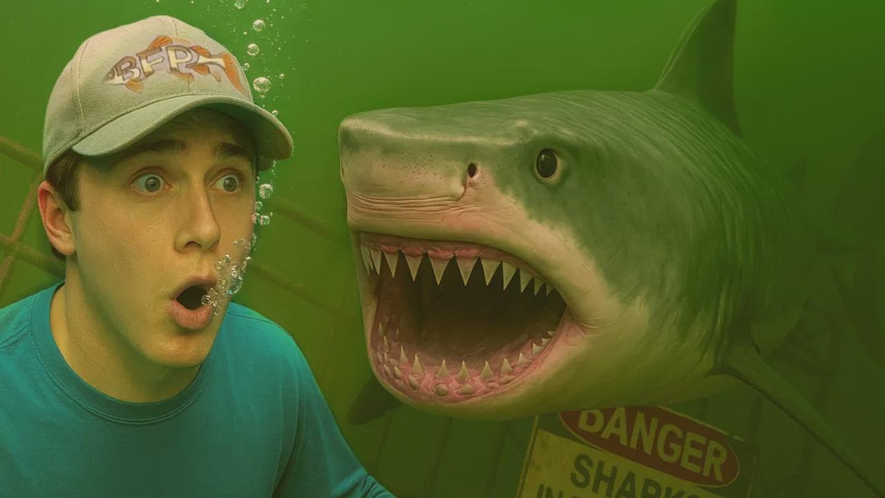 J’ai découvert une mare pleine de requins !