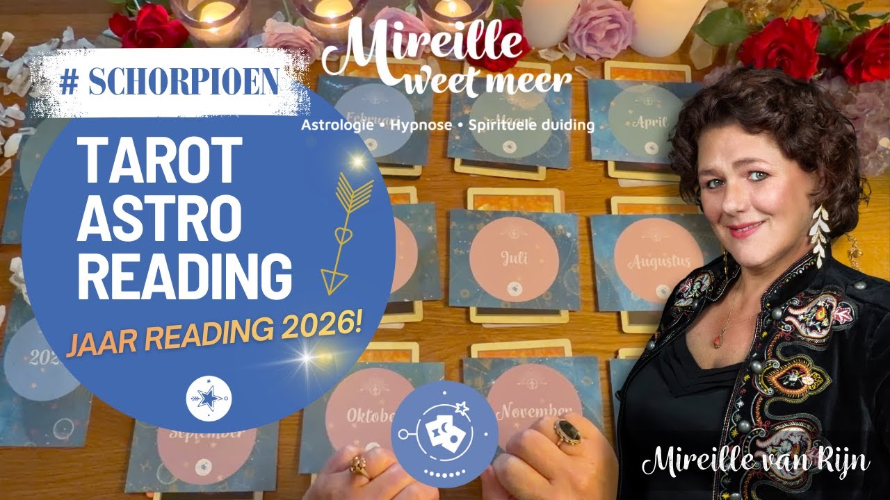 ♏️ SCHORPIOEN 2026 Tarot & Astro Jaarhoroscoop &ndash; Reset werk, gezondheid & jouw koers | Liefde...