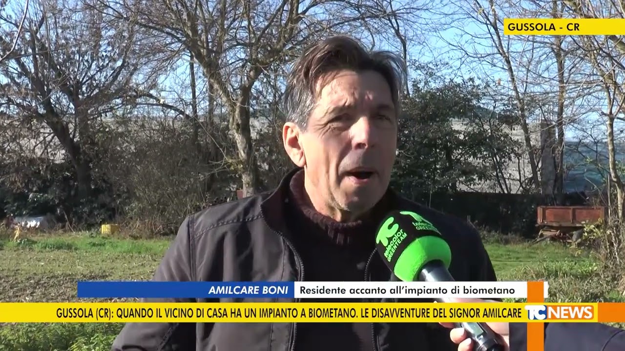Gussola (Cr):  il vicino di casa ha un impianto a biometano. Le disavventure del signor Amilcare