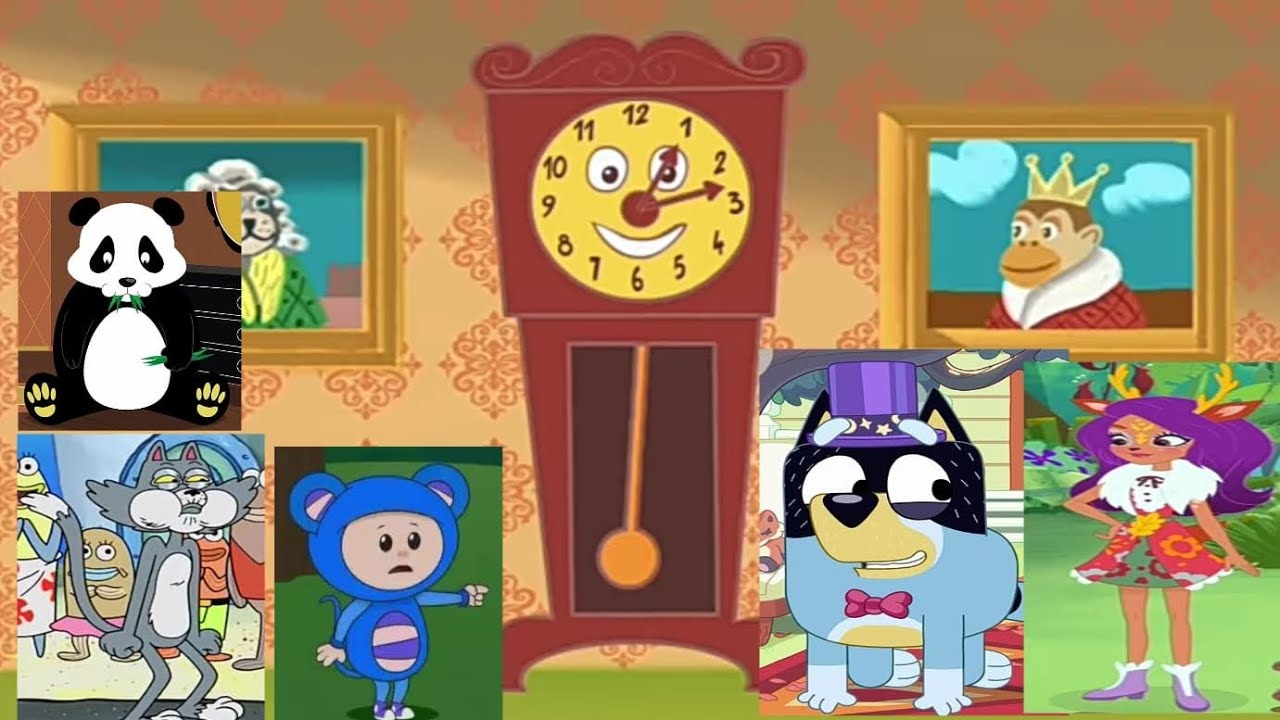 hickory dickory dock mouse cat dog deer panda rhino 🐭🐁🐱🐈🐶🐕🦌🐼🦏