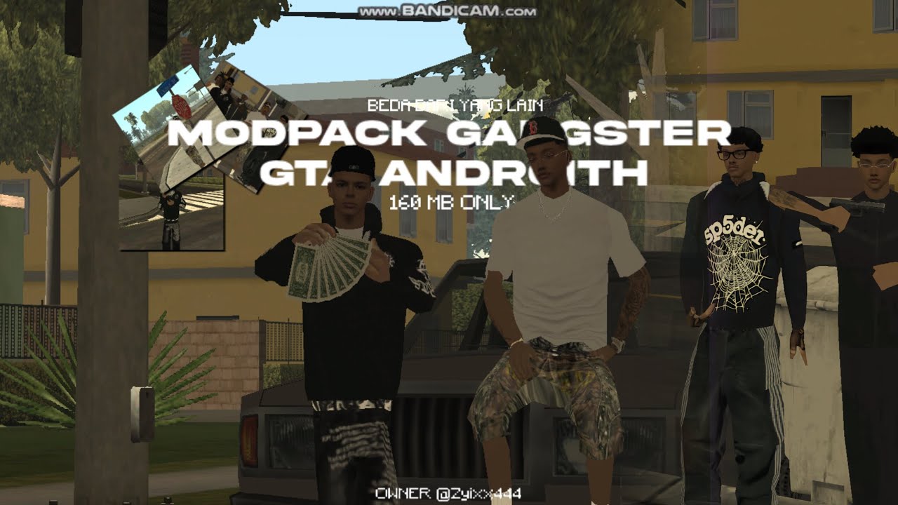 SHARE: MODPACK GANGSTER 160MB | GTA ANDROITH 
