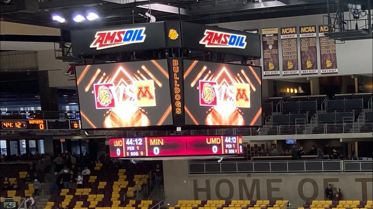 UMD Bulldogs Intro Vs Minnesota Gophers (Oct. 19th 2024)