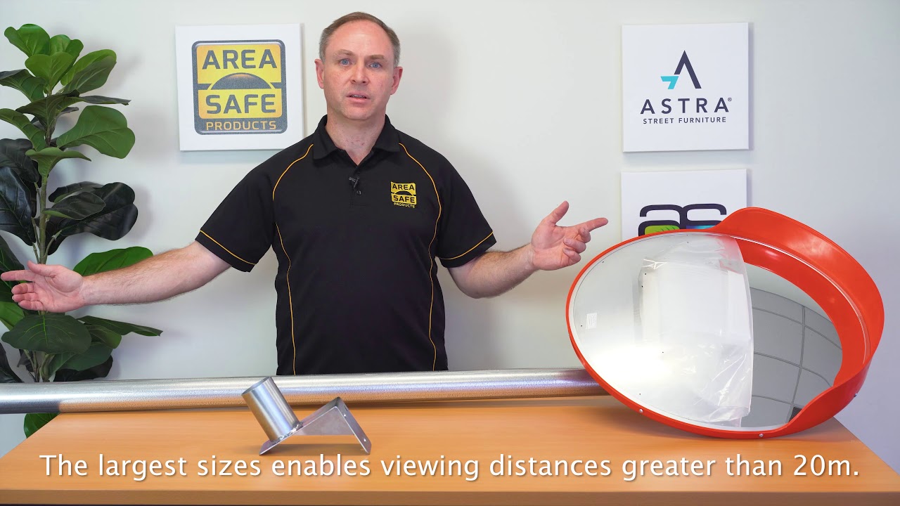 Outdoor Convex Mirrors - Area Safe Products