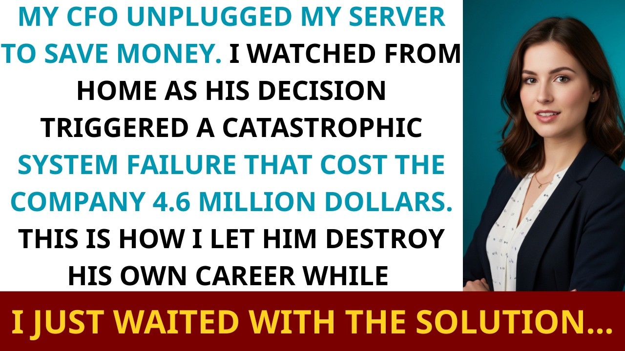 CFO Unplugged My Server to ‘Save Money’ — 72 Hours Later It Cost Him $4.6 Million