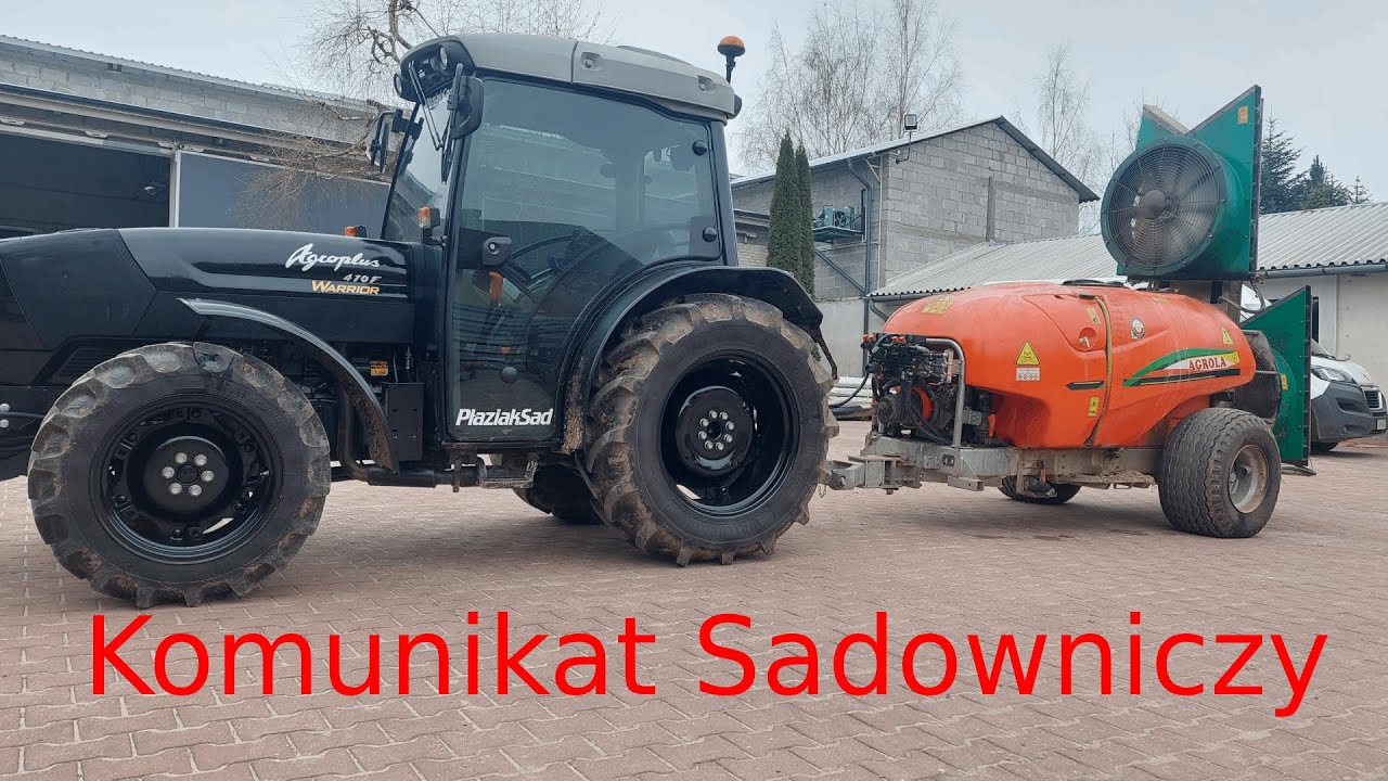 Pierwszy i ostatni komunikat sadowniczy - Deuth Fahr + Agrola Vertical