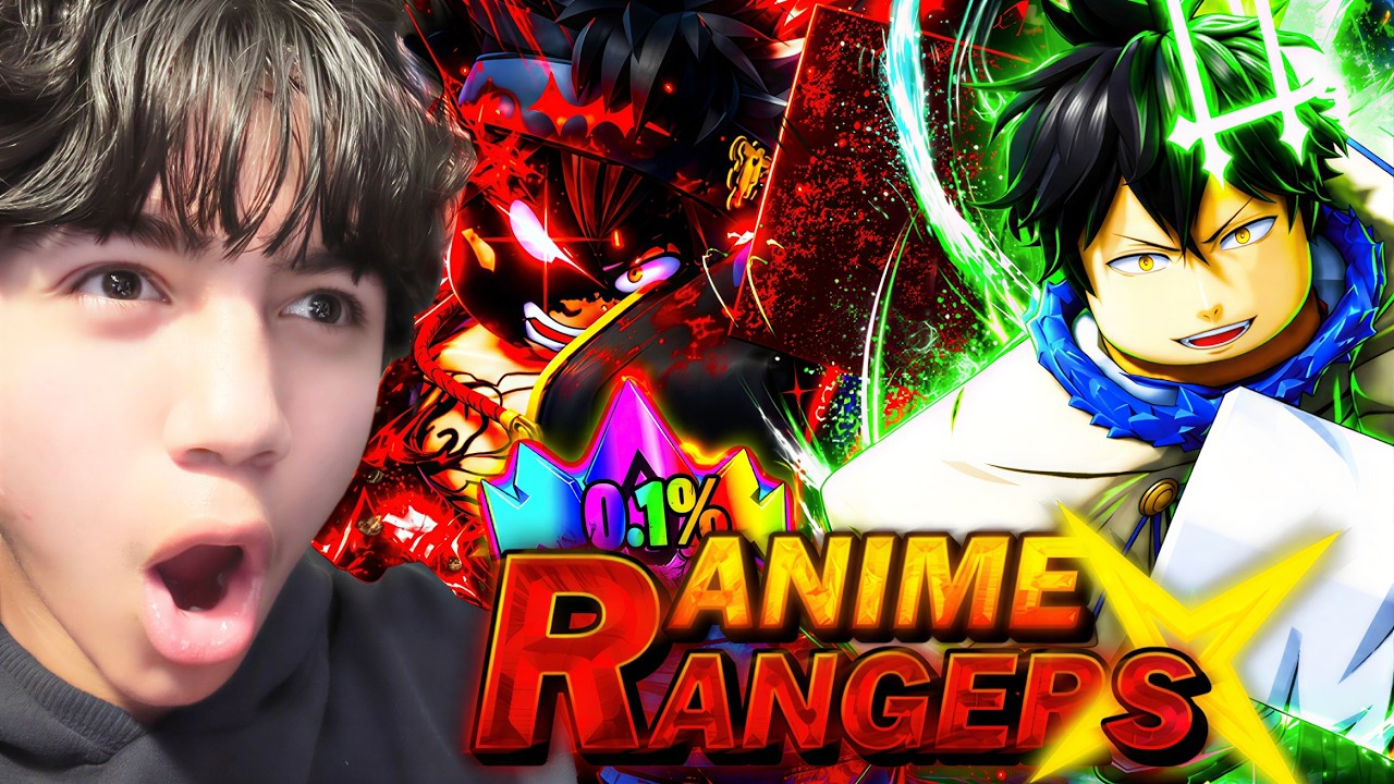 Я получил 0,1% суверенных Асты Берсерка и Юно в Re:Rangers X! (Roblox)