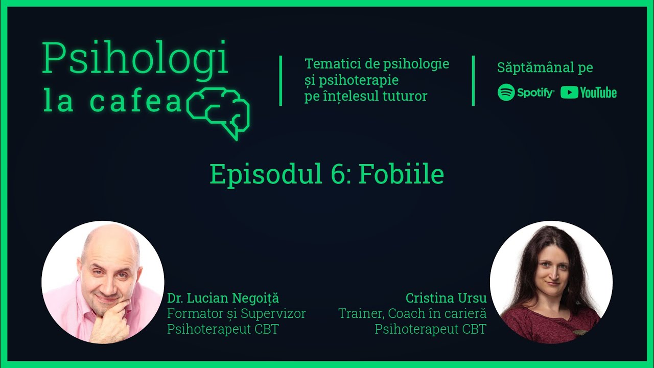 Fobiile - Psihologi la Cafea Podcast | Episodul #6