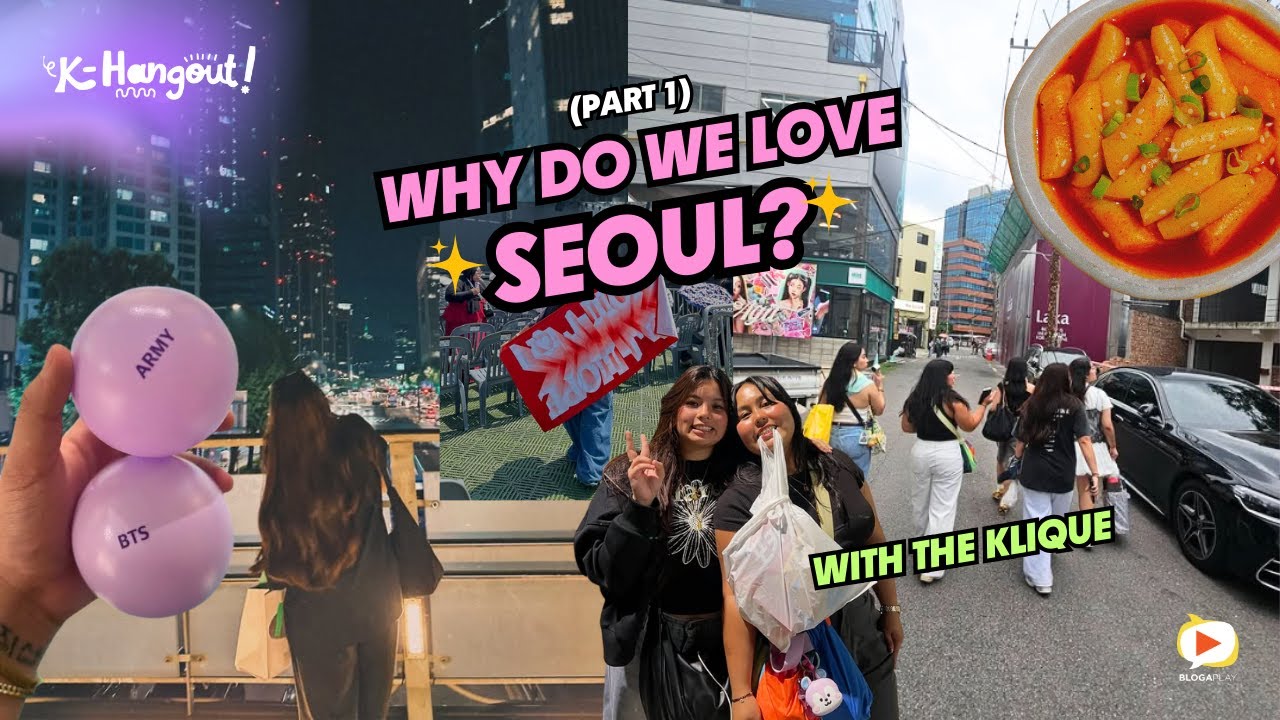 OUR SEOUL TRIP CHIKA (PART 1) | K-Hangout! with Sammie de Leon
