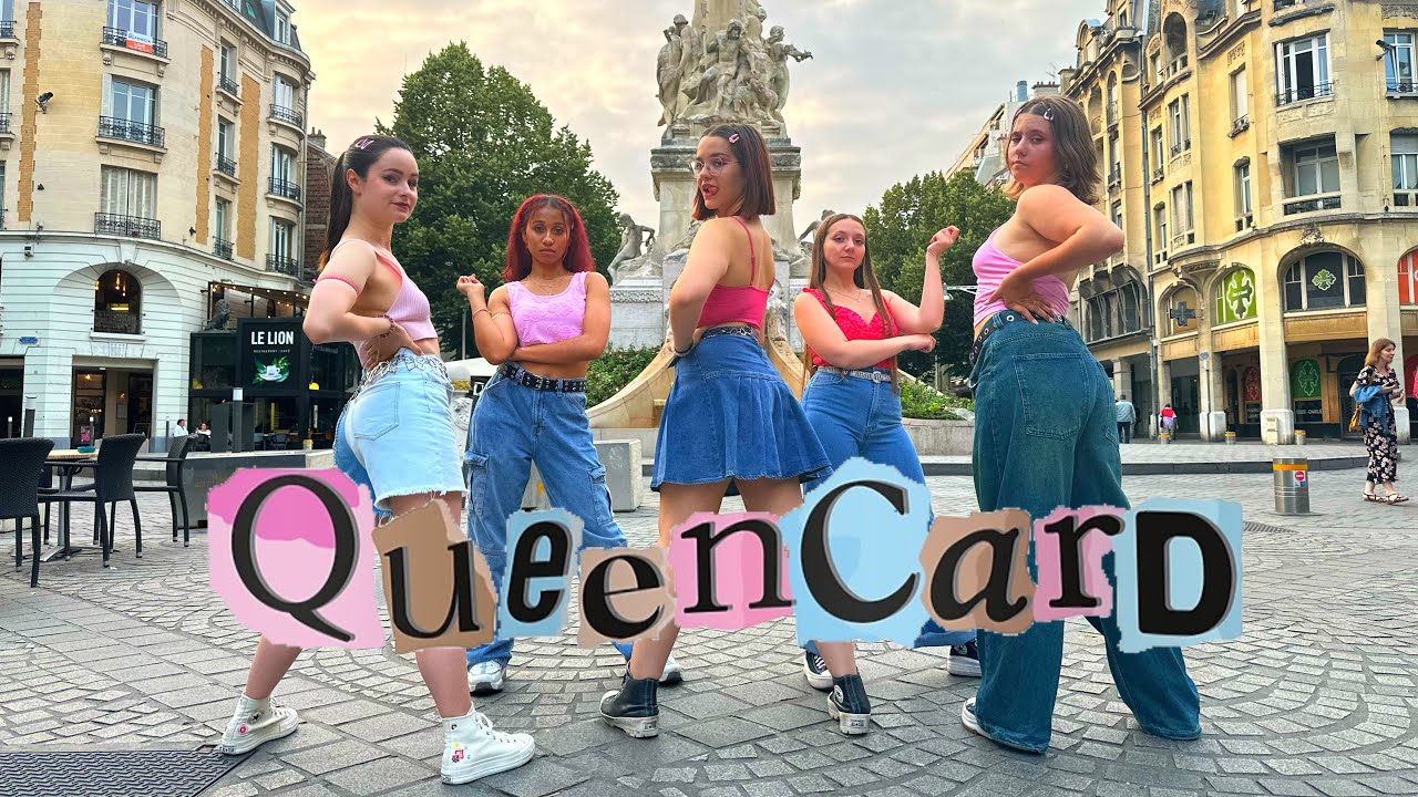 (G)I-DLE 'QUEENCARD' Kpop Dance Cover [In public by Helios Crew - France, REIMS]