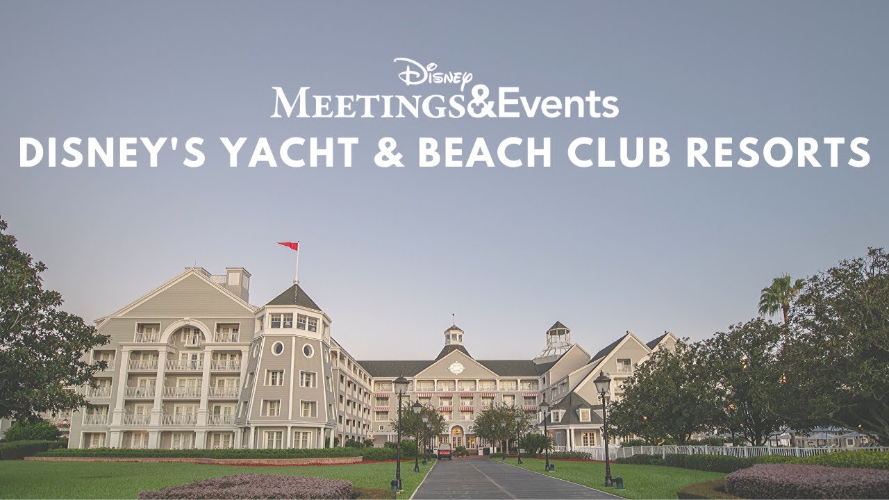 Disney Meetings & Events | Disney's Yacht & Beach Club Resorts