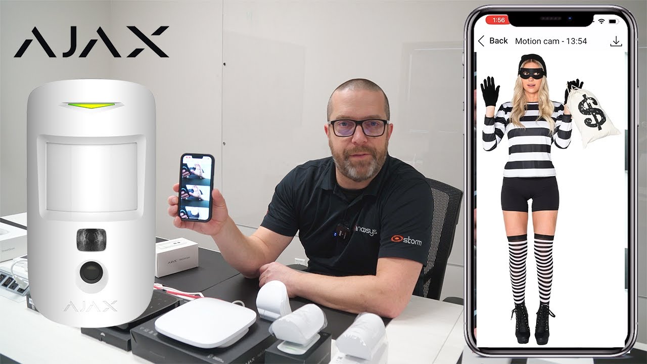 AJAX Alarm System Review: IR Motion Detector with Photo Camera MotionCam