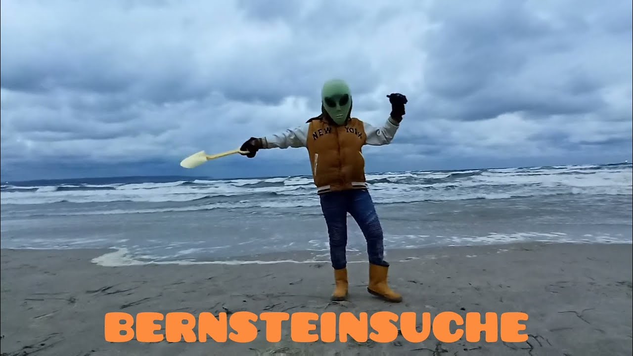 Bernstein suchen und erfolgreich finden - Insel R&uuml;gen Deutschlad Ostsee Tipps