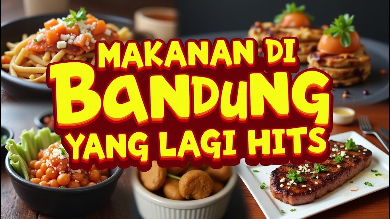 WAJIB COBA! Makanan di Bandung yang Lagi Hits