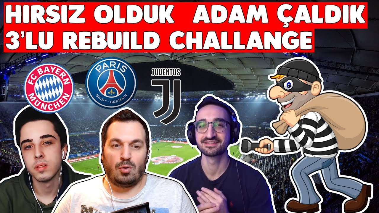 Birbirimizin Adamlarını ÇALDIK / 3'lü Rebuild Challange / Onur Arden Gurkan