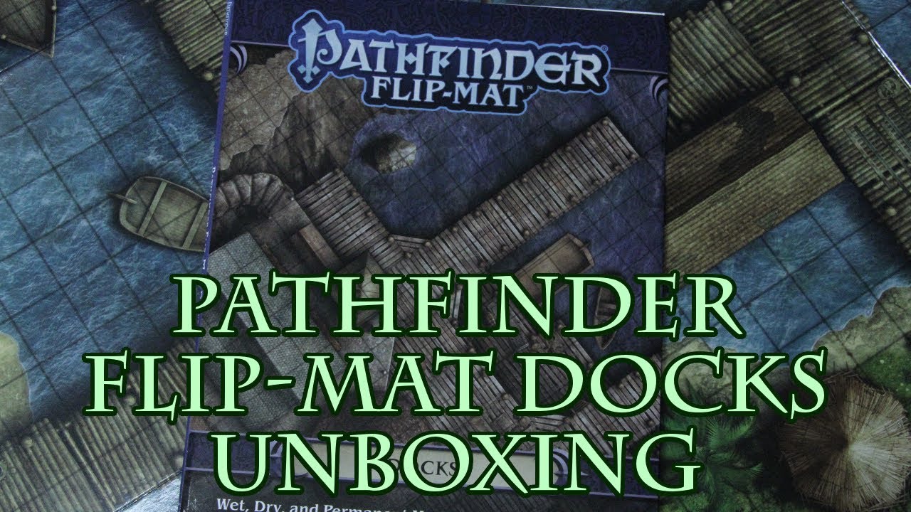 Pathfinder Flip-Mat Docks Unboxing