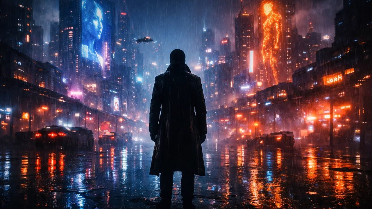 The Story of the Last Blade Runner – Intro | Cyberpunk Ambient Synthwave