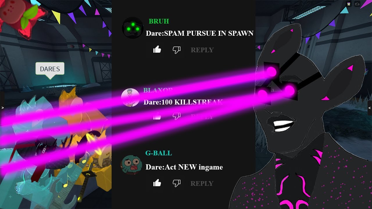 ROBLOX Kaiju Paradise Dares 3(MEMES)