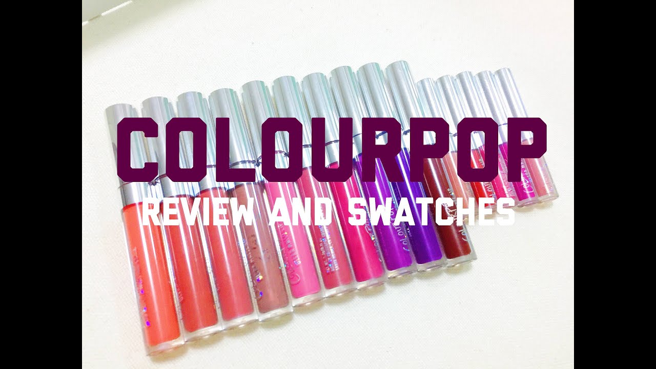 REVIEW : Colourpop ultra matte lip 15 สี | ndmikkiholic