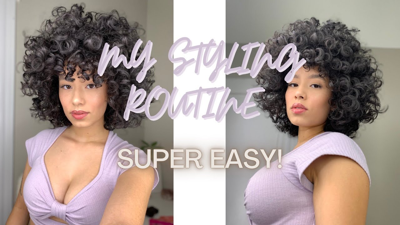 *New* CURLY HAIR ROUTINE!!! DEFINITION & VOLUME!