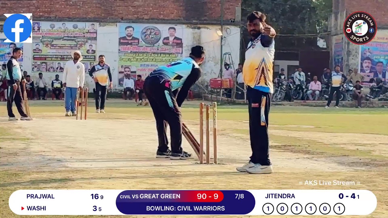 Advocate premier league Day 2 Great green Vs Civil Warriors 1St Semifinal