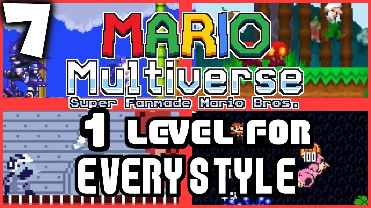 Mario Multiverse: 1 Level For All Styles (7)