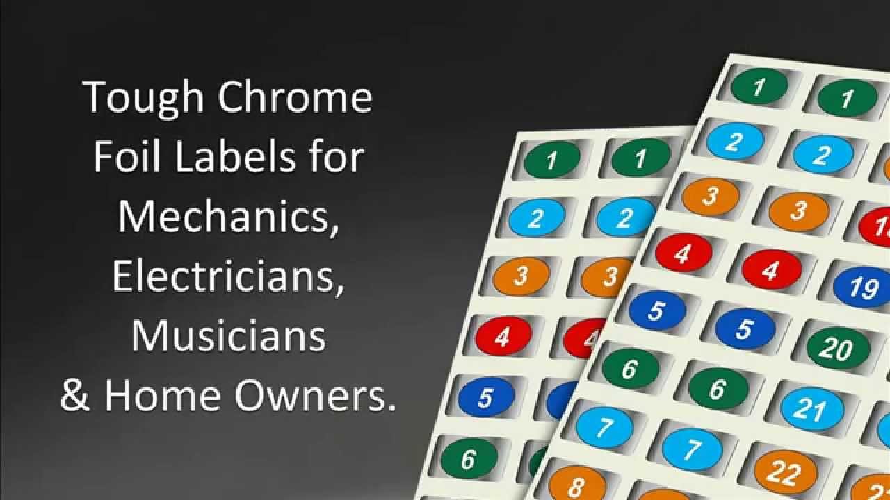 Multipurpose Assembly Labels — Mark it before taking it apart with our Assembly Labels