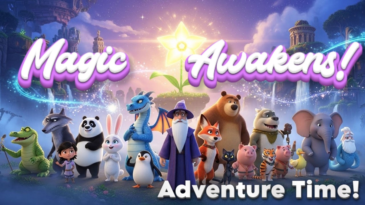 The Enchanted Quest: Wonderwood Adventures 🌟 Episode 7–12 | Kids 3D Magic Animation