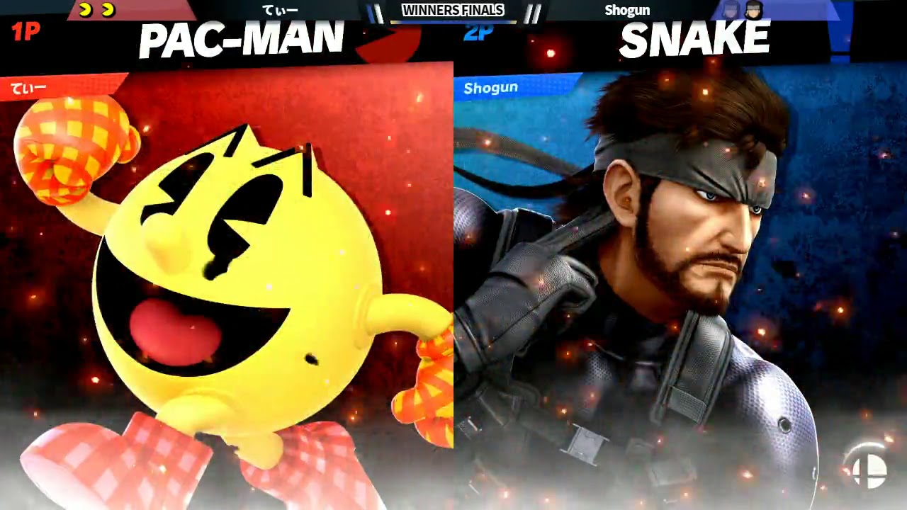 第1回スマバトSP WF : Tea (Pac-Man) vs Shogun (Snake) / SUMABATO SP FIRST