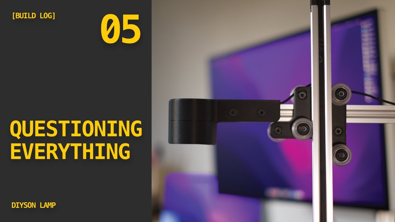 Critiquing my own design decisions on the DIY Dyson lamp - DIYson Lamp Build Log #5