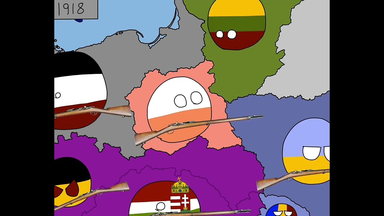 The History Of Poland (1790-2026) Countryballs