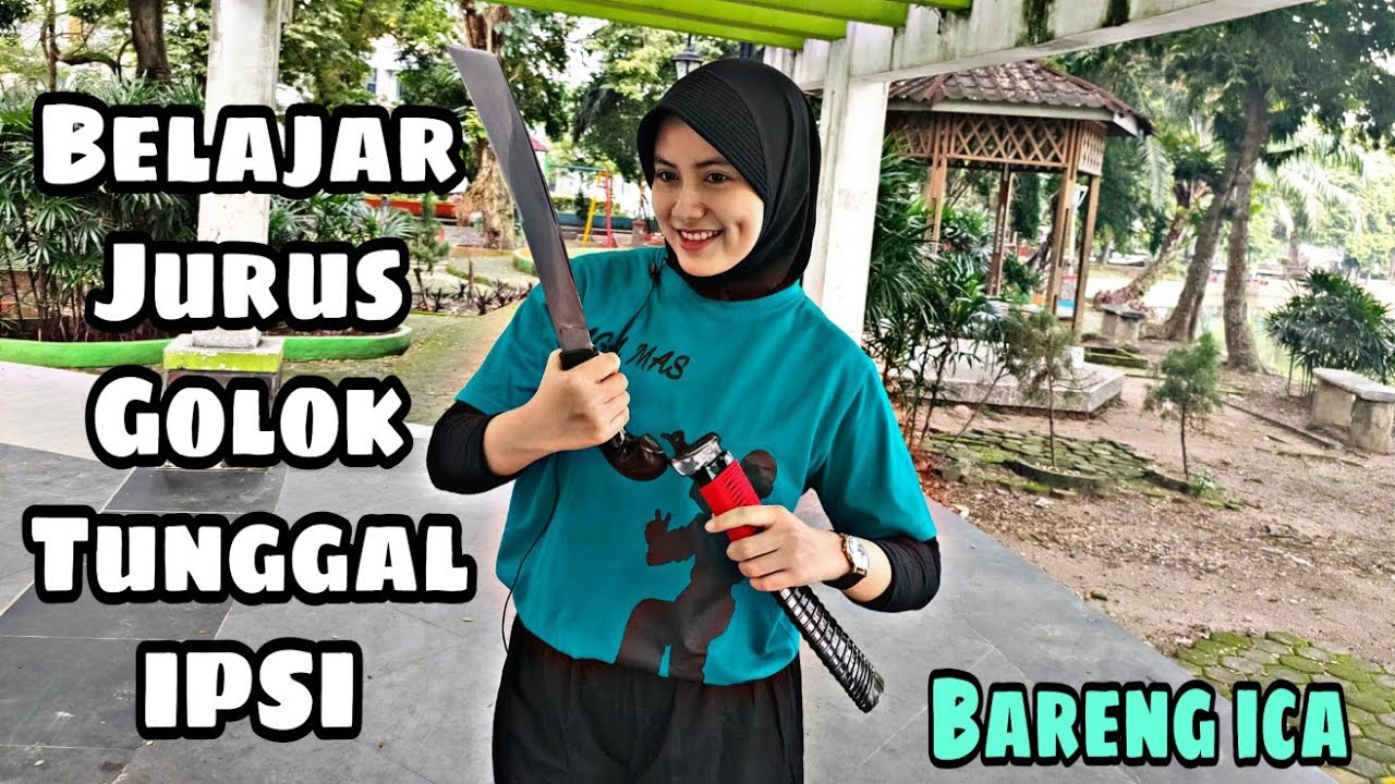 Belajar Jurus Golok Tunggal IPSI Bareng ICA