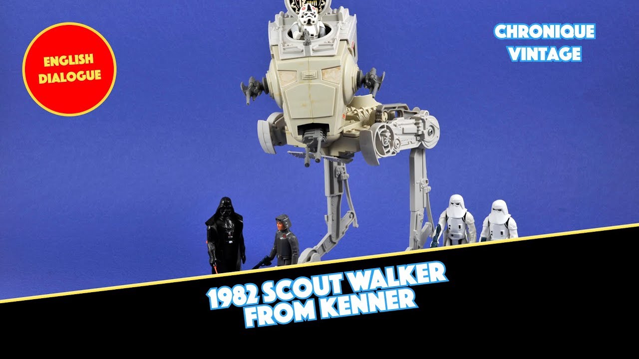 1982 Vintage Kenner Star Wars Scout Walker (English Dialogue)