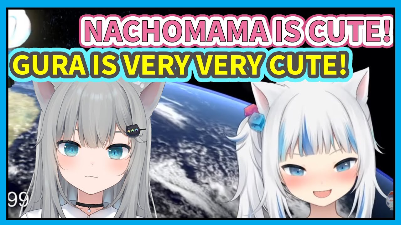 Gura and Amashiro Mama calling each other cute!