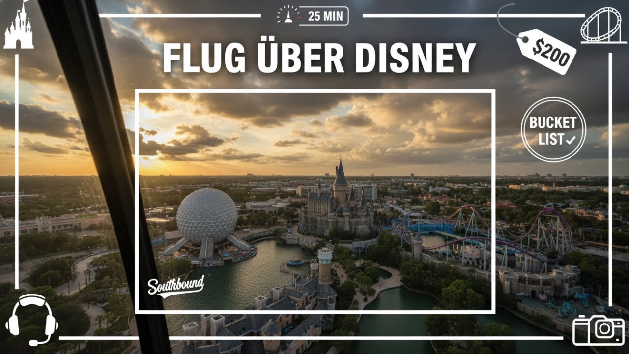 BUCKET LIST ✓ Heli-Tour Orlando + Fun Spot enttäuscht | Florida Vlog #23