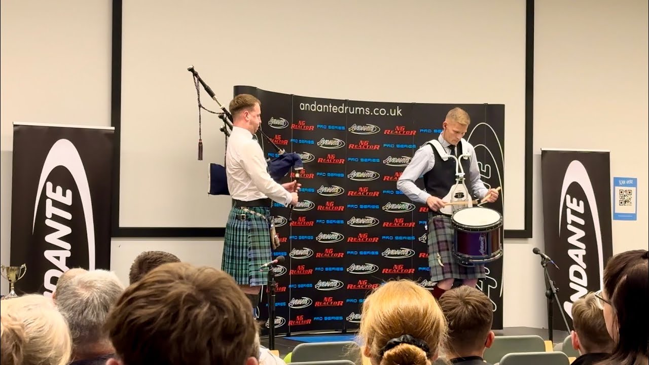 Jake Jørgensen - 2024 World Solo Drumming Championships - Hornpipe & Jig