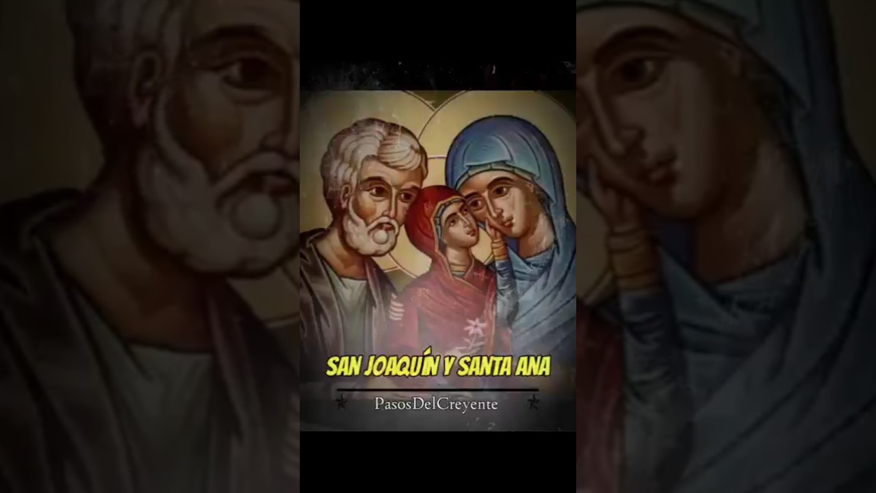 San Joaqu&iacute;n y santa Ana #frailescapuchinos #pasosdelcreyente